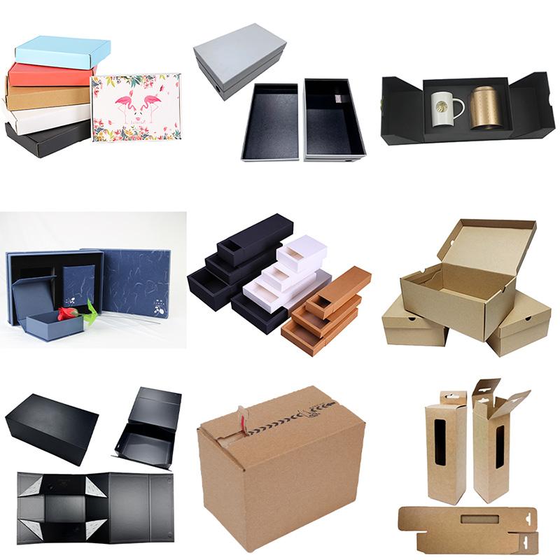 কাস্টমাইজড রিসাইকেলড পেপার বক্স – ইকো ফ্রেন্ডলি ক্রাফট এবং গ্লাসিন প্যাকেজিং